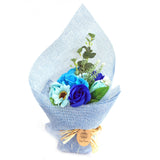 Bouquet de fleurs de savon sur pied