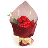 Bouquet de fleurs de savon sur pied