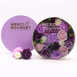 Coffrets cadeaux de fleurs de savon - Coffret Rond