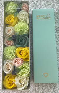 Coffrets cadeaux de fleurs de savon - Boîte longue